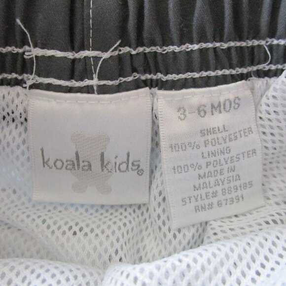 Koala Kids Boys Swim Trunks Size 3-6M Blue‎ Green Ocean Infant Toddler Bottoms - Picture 2 of 3